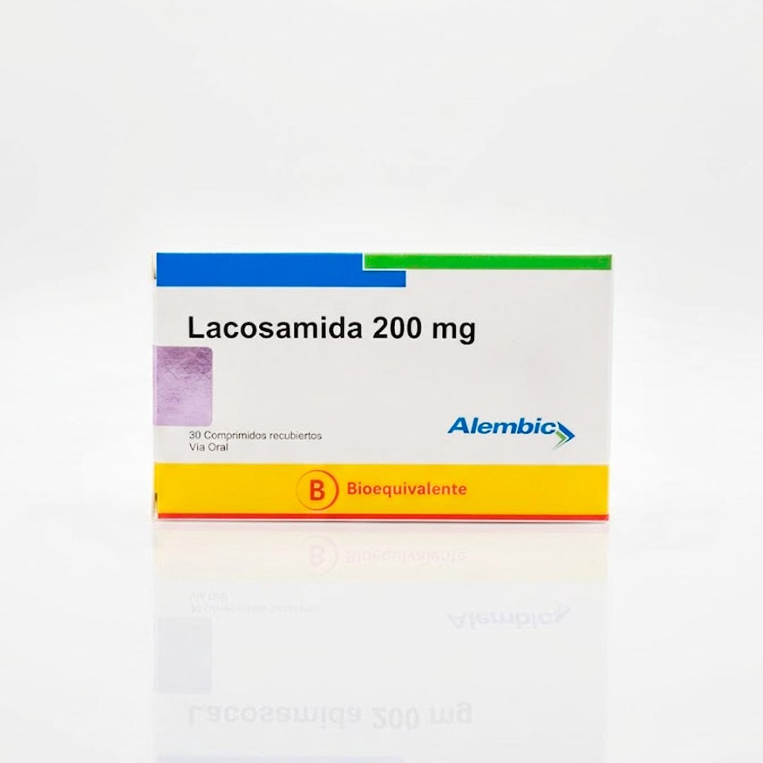 Lacosamida 200 mg x 30 Comprimidos Recubiertos ALEMBIC